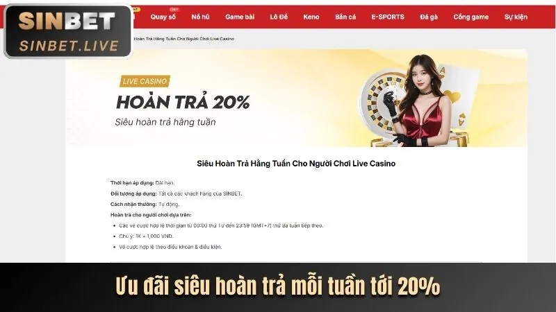 Khuyến mãi chào mừng g168 casino